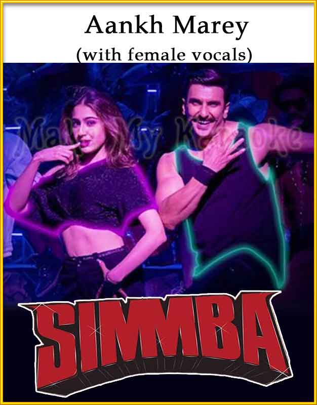 Simmba Aankh Marey Ladki Aankh Mare Filmi Gana Simmba Neha Kakkar