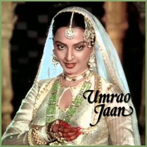 In Aankhon Ki Masti - Umrao Jaan (1981) (MP3 And Video Karaoke Format)