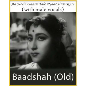 Aa Neele Gagan Tale (With Male Vocals) - Baadshah