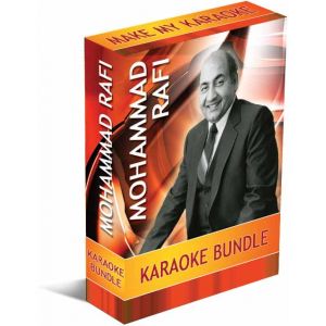 Mohammad Rafi Karaoke Bundle - 1 - (MP3 and Video Karaoke Format)