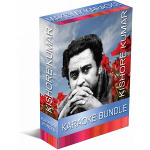 Kishore Kumar Karaoke Bundle - 1 - (MP3 and Video Karaoke Format)