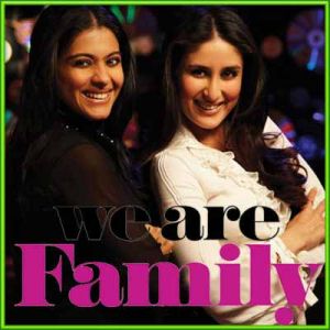 Dil Khol Ke Lets Rock - We Are Family (MP3 and Video Karaoke Format)