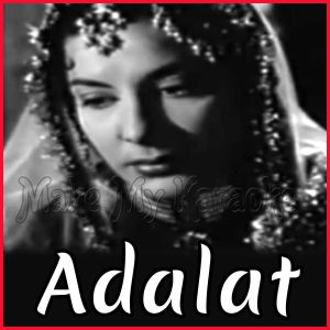 Yun Hasraton Ke Daag - Adalat (MP3 and Video Karaoke Format)