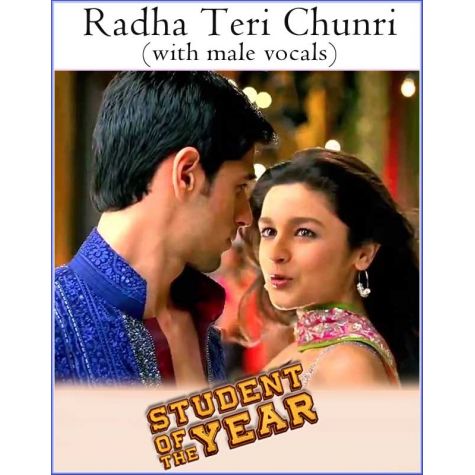 Radha Teri Chunri (with male vocals) -Student Of The Year (MP3 Format)