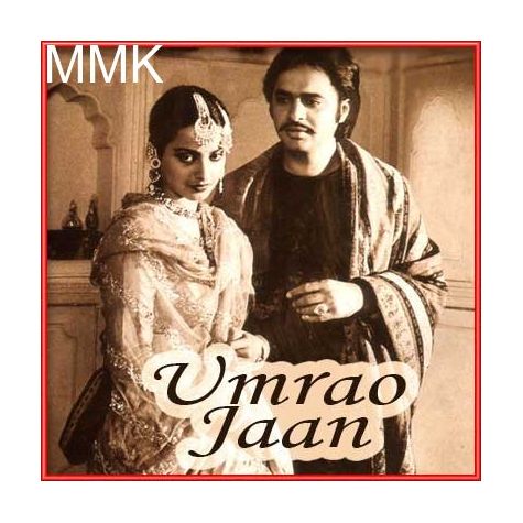 Zindagi Jab Bhi Teri Bazm Mein - Umrao Jaan (MP3 and Video Karaoke  Format)