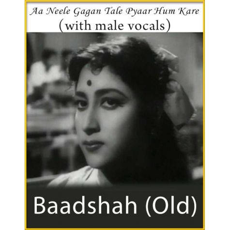Aa Neele Gagan Tale (With Male Vocals) - Baadshah