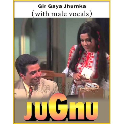 Gir Gaya Jhumka (With Male Vocals) - Jugnu