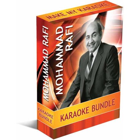 Mohammad Rafi Karaoke Bundle - 1 - (MP3 and Video Karaoke Format)