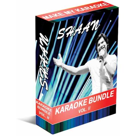 Shaan Karaoke Bundle - 2 - (MP3 and Video Karaoke Format)