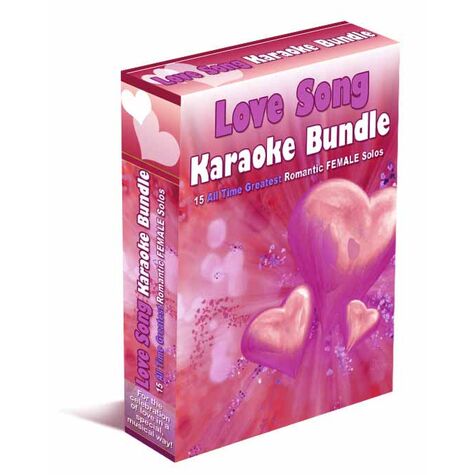 Latest Love Songs Karaoke Bundle (Female Solos)
