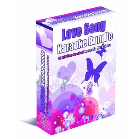 Classic Love Songs Karaoke Bundle (Male Solos)