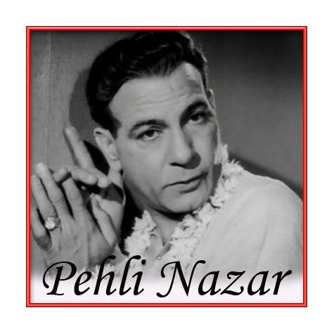 Dil Jalta Hai To Jalne De - Pehli Nazar (MP3 and Video Karaoke Format)