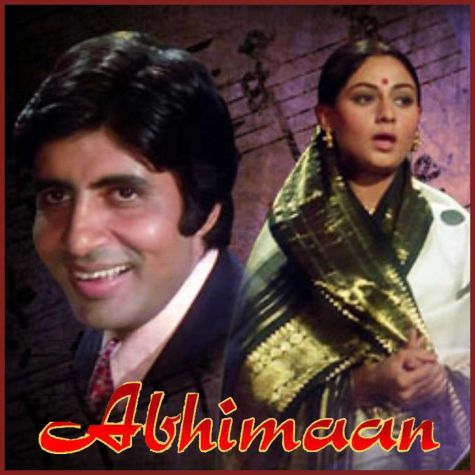 Teri Bindiya Re - Abhimaan(MP3 and Video Karaoke Format)