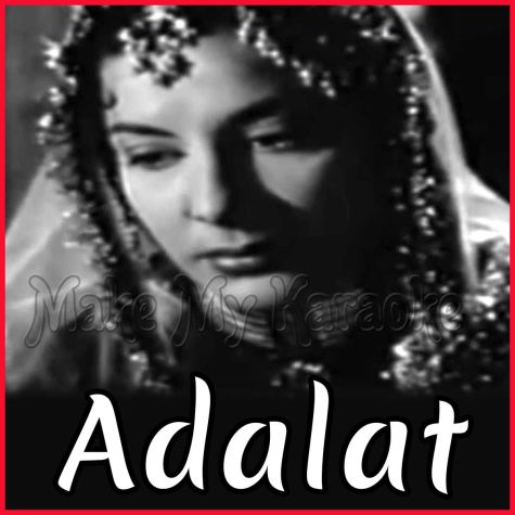 Yun Hasraton Ke Daag - Adalat (MP3 and Video Karaoke Format)